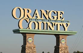 Image of Orange County, where additional locations will be coming soon.